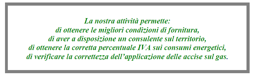 TARIFFE ENERGIA E GAS BIELLA